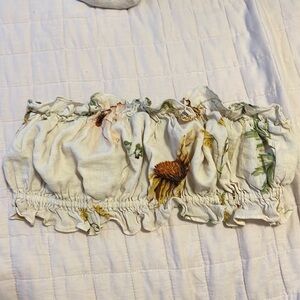 strapless crop top, Size XS, H&M